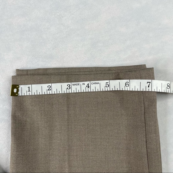 Halogen Women’s Taylor Fit Pants Tan Size 0 - Picture 6 of 7